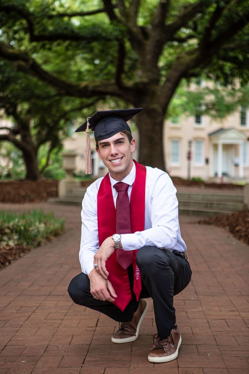 USC graduation portrait session in Columbia SC by Holy City Images