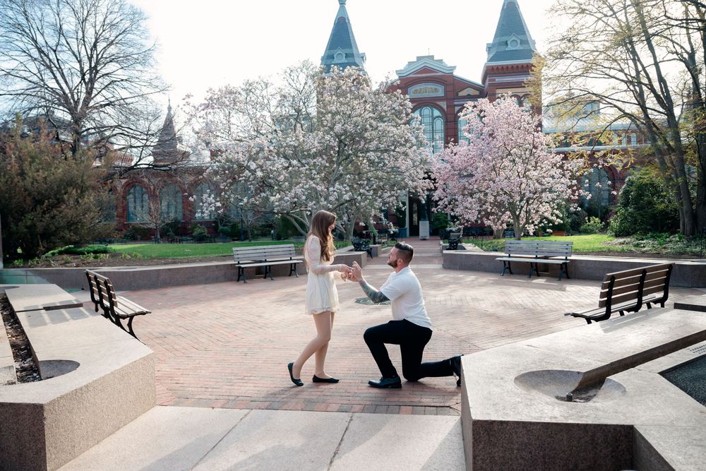 Washington DC Surprise Proposal Photographer