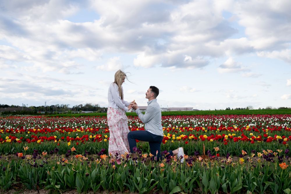 Surprise Proposal Photography Burnside Farms Nokesville Virginia Photographer