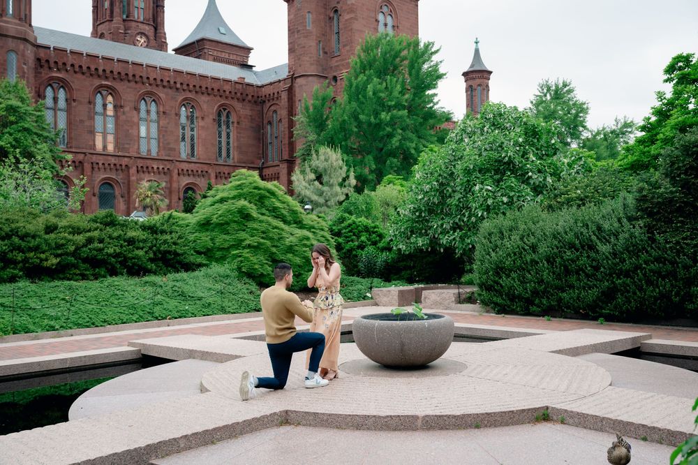 Washington DC Surprise Proposal Photographer