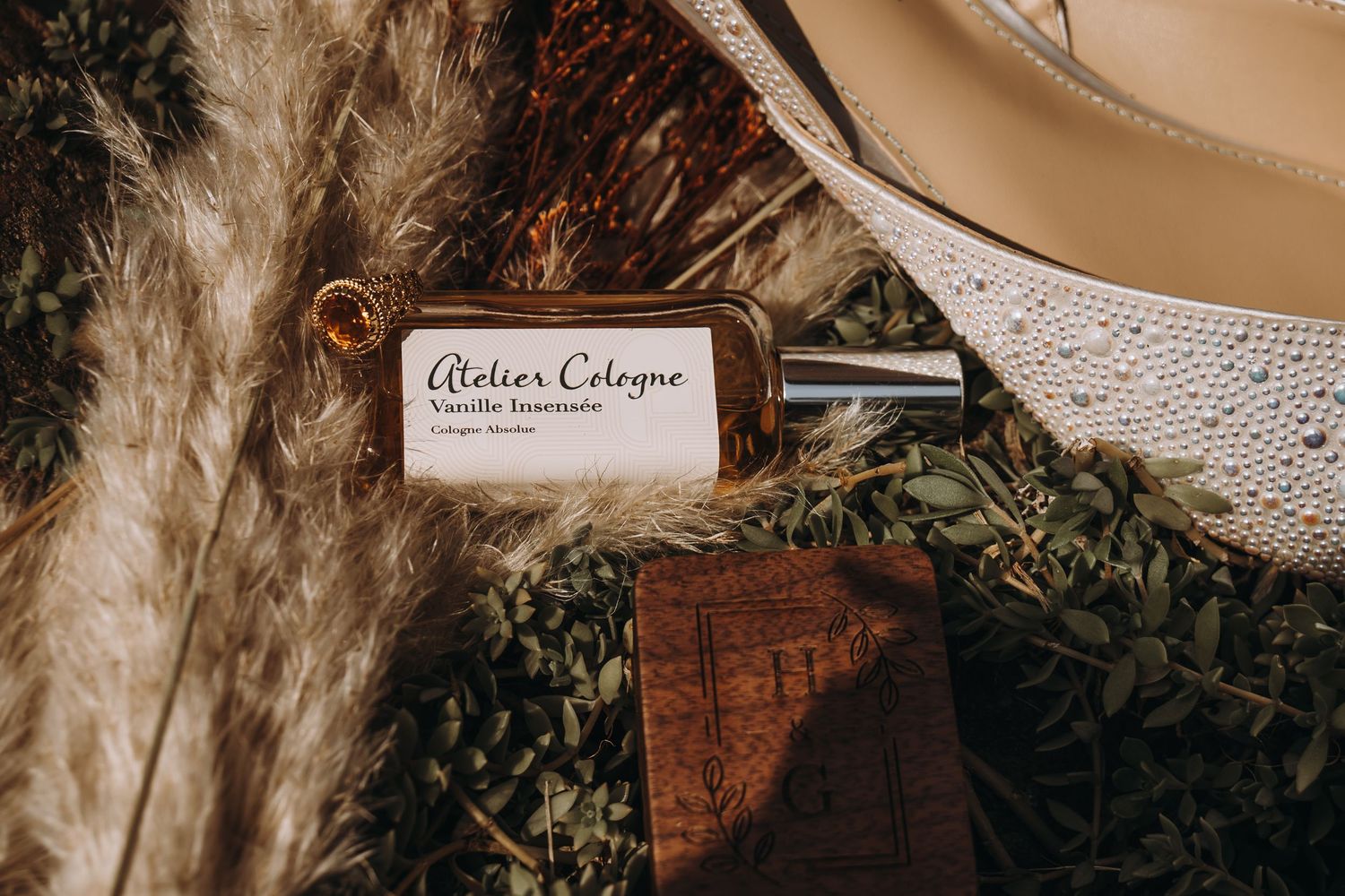 Vintage Wedding Details with pink colors & Dior