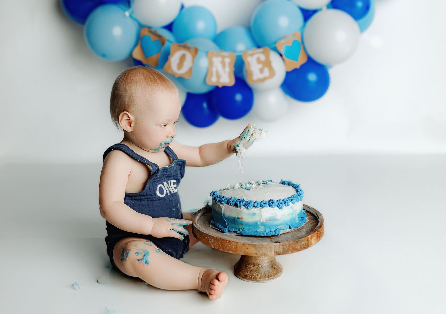 Portsmouth OH Cake Smash Photography | Bailey's Photography, LLC | Baby Photoshoot