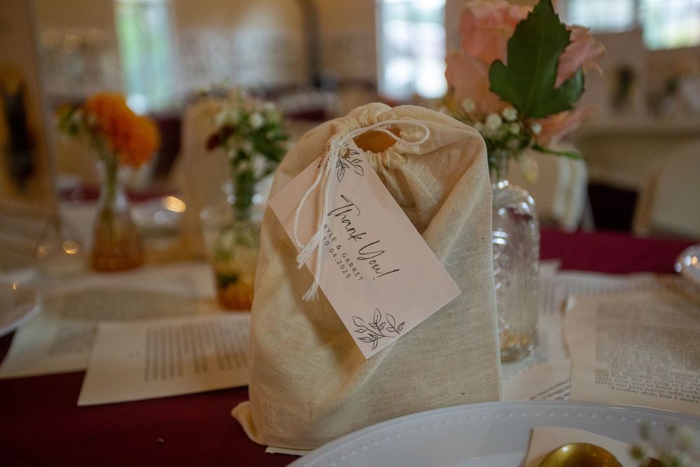 Gunnii Sack Photography, Volcano CA, Wedding Photography, Thank You Gift