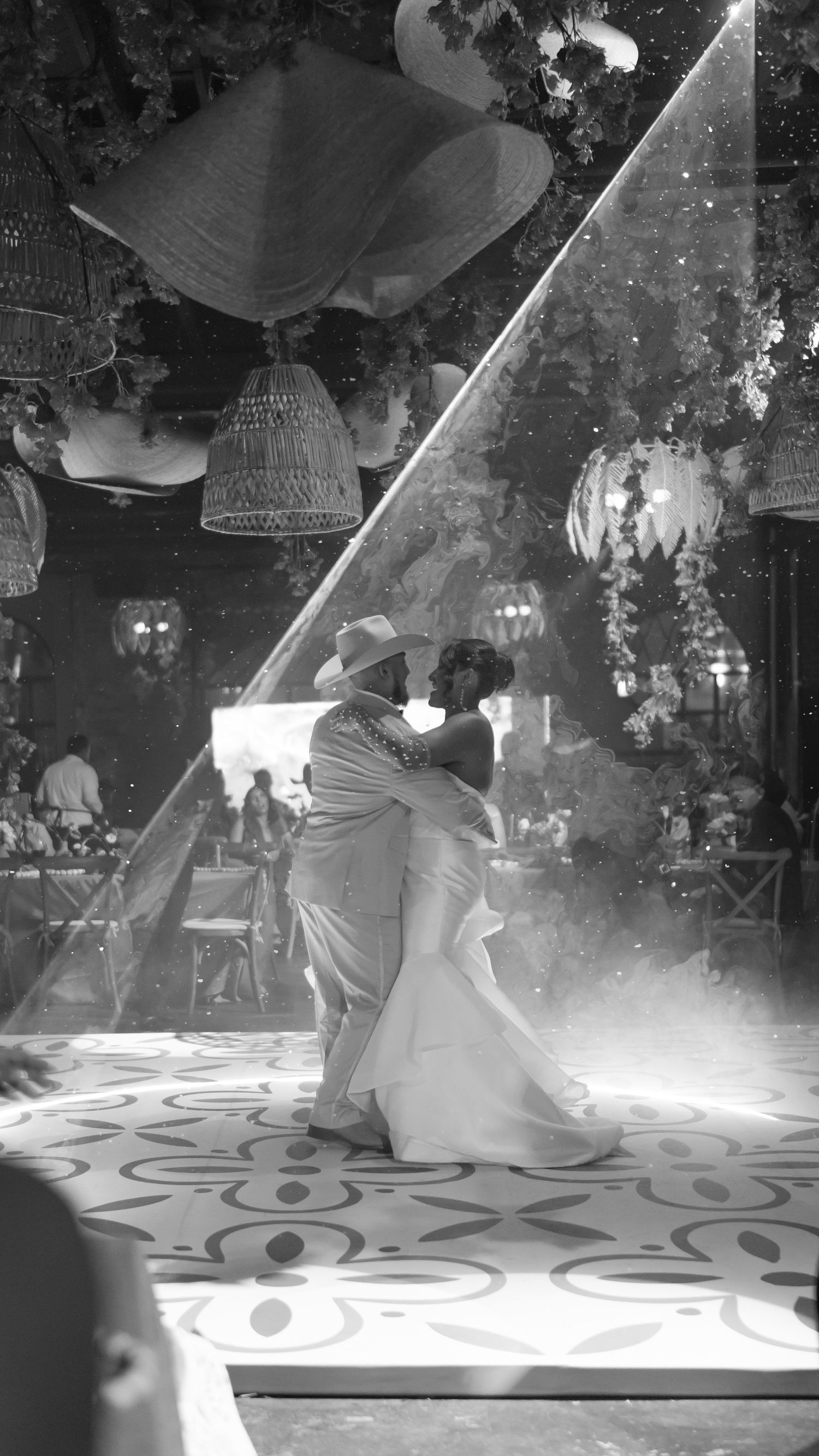 Wedding photographer at St Rogers Depot in El Paso, TX
