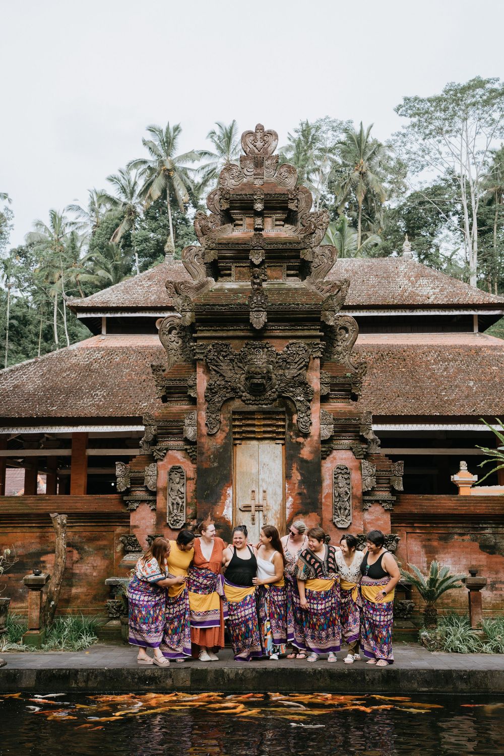 Group retreat photography at Ubud Bali.