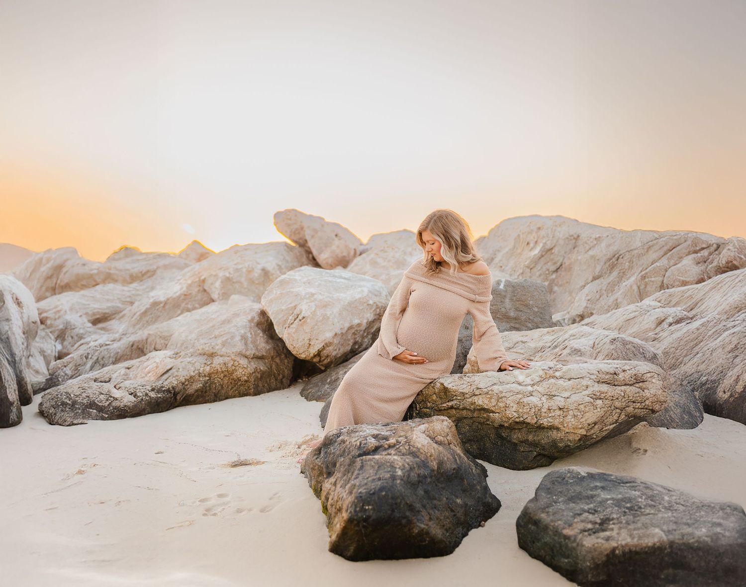 Sunrise Maternity Portraits