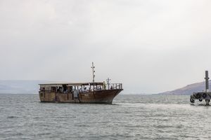 Photo of Tourist Boat on the Sea of Galilee