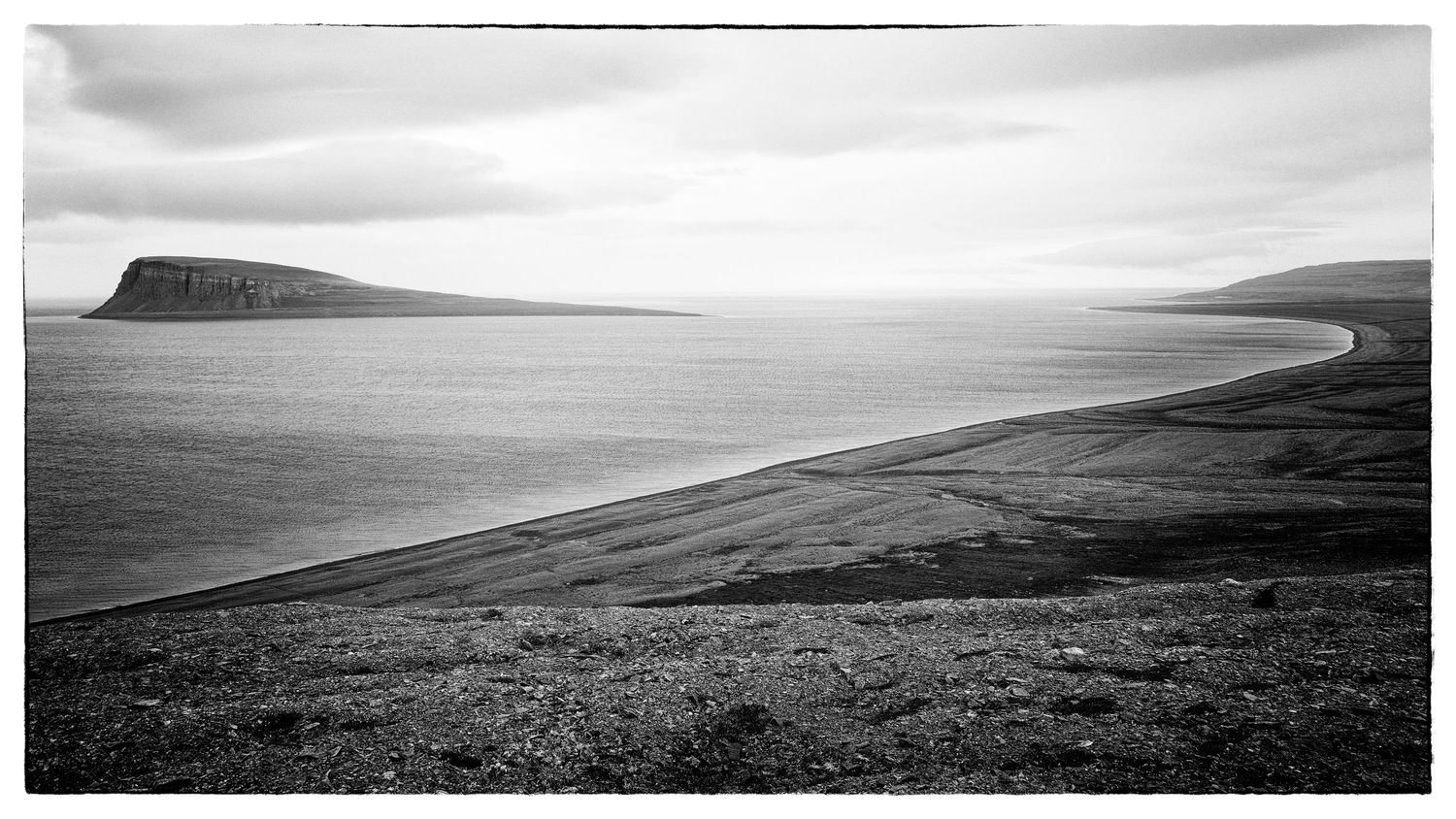 Landscape photography: Somerset Island, High Arctic, Canada. Photo by Dayle Prowse.