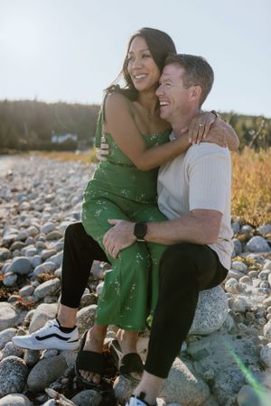 Sunset Beach Engagement Session, Halifax Nova Scotia, Halifax Photographer, Engagement Photographer, Elopement Photographer, Engagement