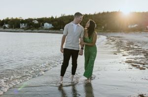Sunset Beach Engagement Session, Halifax Nova Scotia, Halifax Photographer, Engagement Photographer, Elopement Photographer, Engagement
