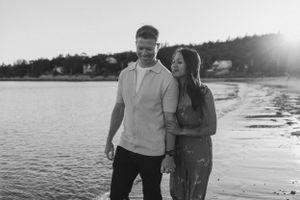 Sunset Beach Engagement Session, Halifax Nova Scotia, Halifax Photographer, Engagement Photographer, Elopement Photographer, Engagement