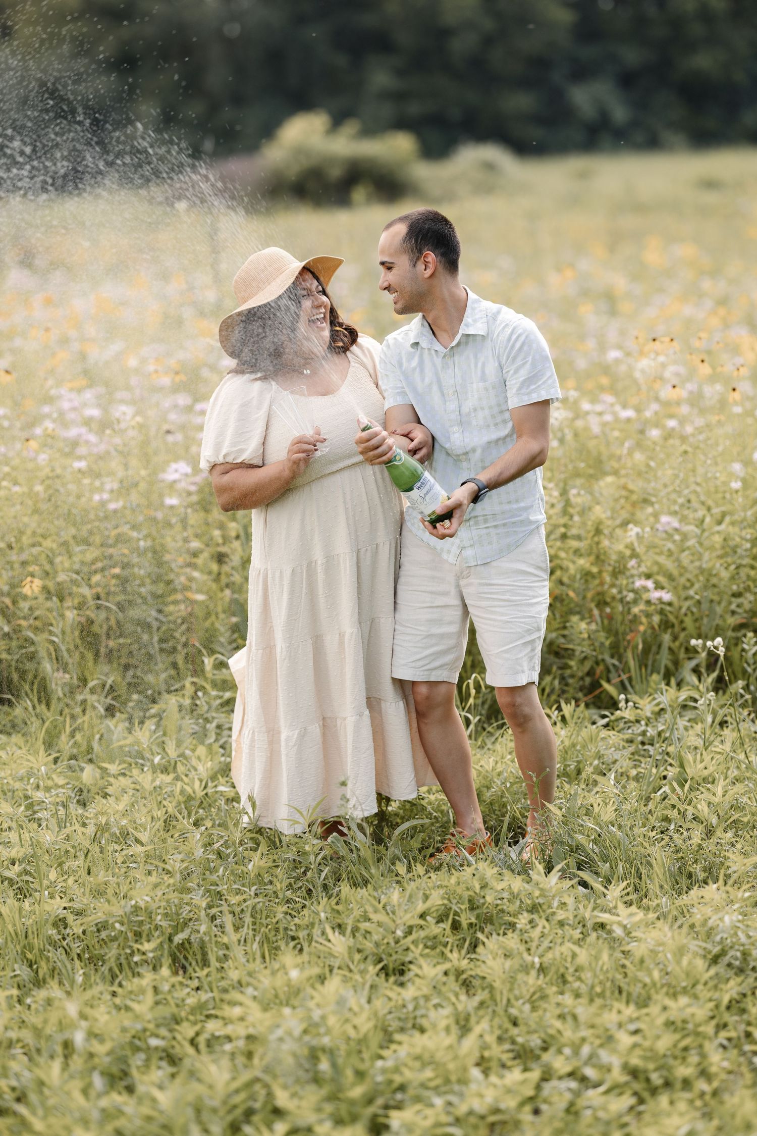 Elegant engagement photo session in Chicago suburbs Illinois by Olena Swoboda Photography LLC