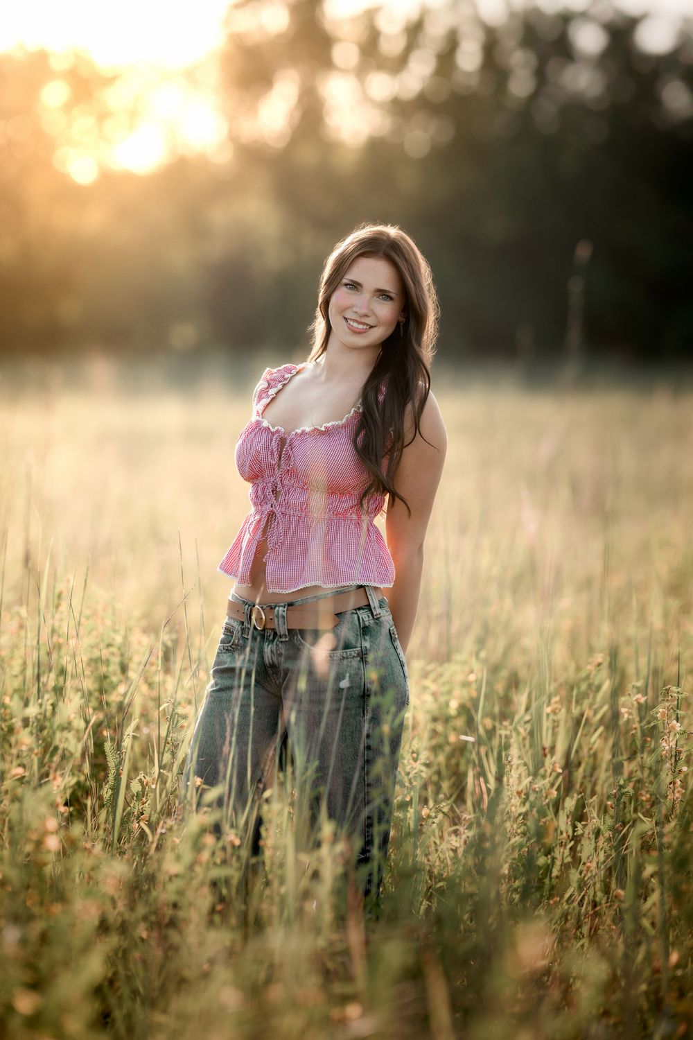 Kansas City senior portrait session - natural setting by Jen Welker Photographer