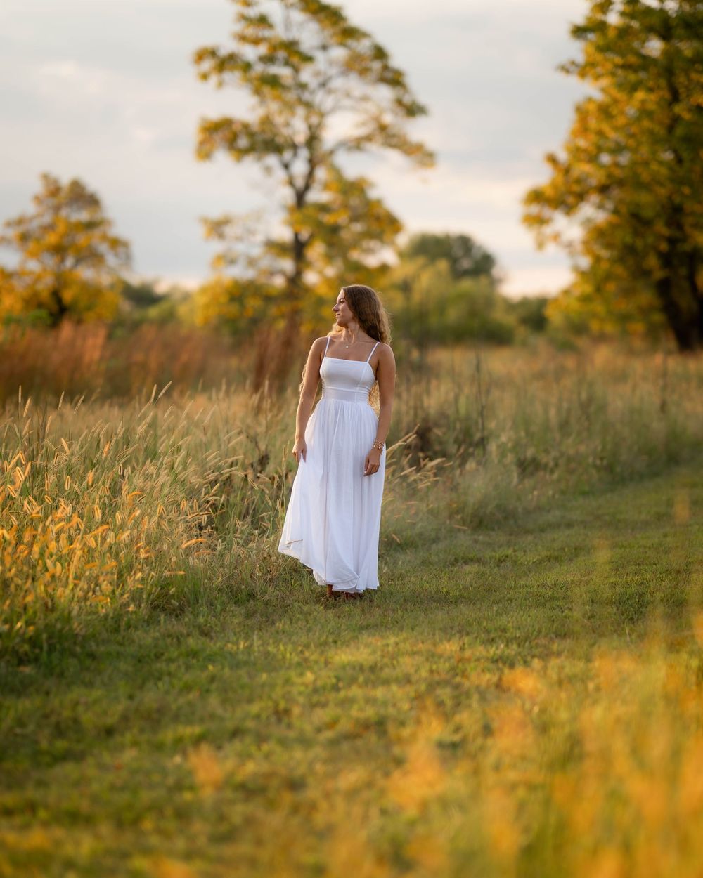 Kansas City senior portrait session setting by Jen Welker Photographer