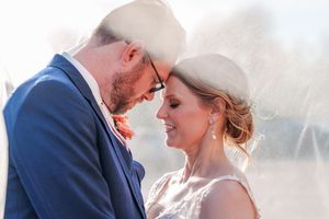 D'Vine Grace Vineyard McKinney TX  Dallas Fort Worth wedding venue first look spring wedding wedding dress outdoors ceremony bridal party