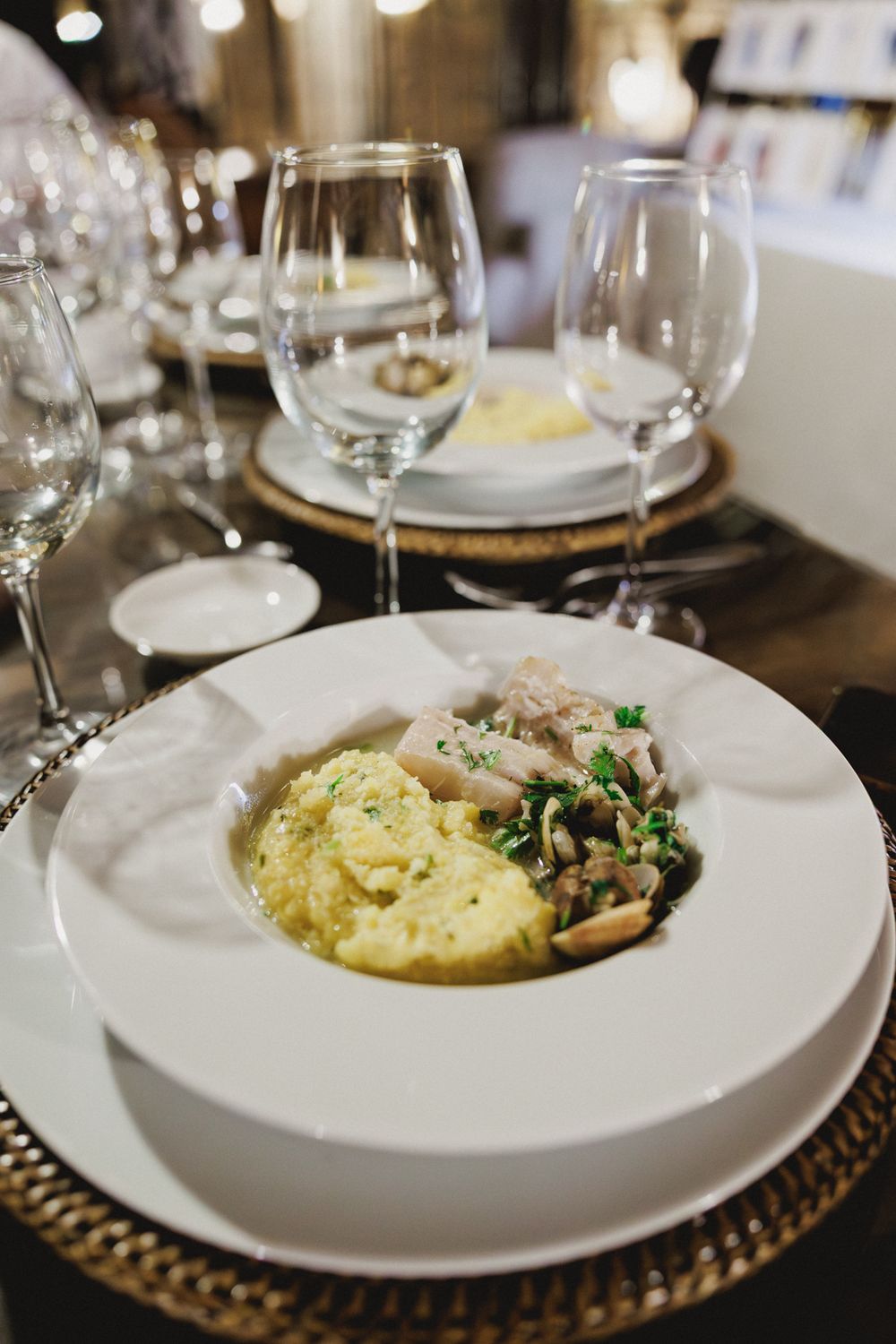 Wedding dish prepared by Chef Noélia Jerónimo at Quinta Valle do Riacho