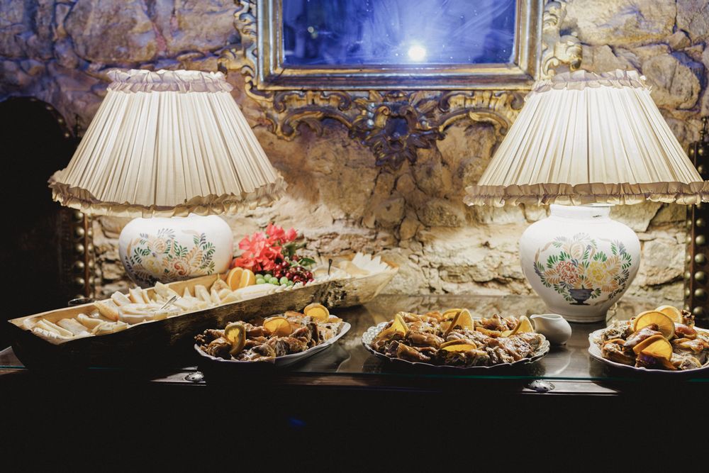 traditional portoguese cheese and desserts at quinta valle do riacho in Alenquer wedding