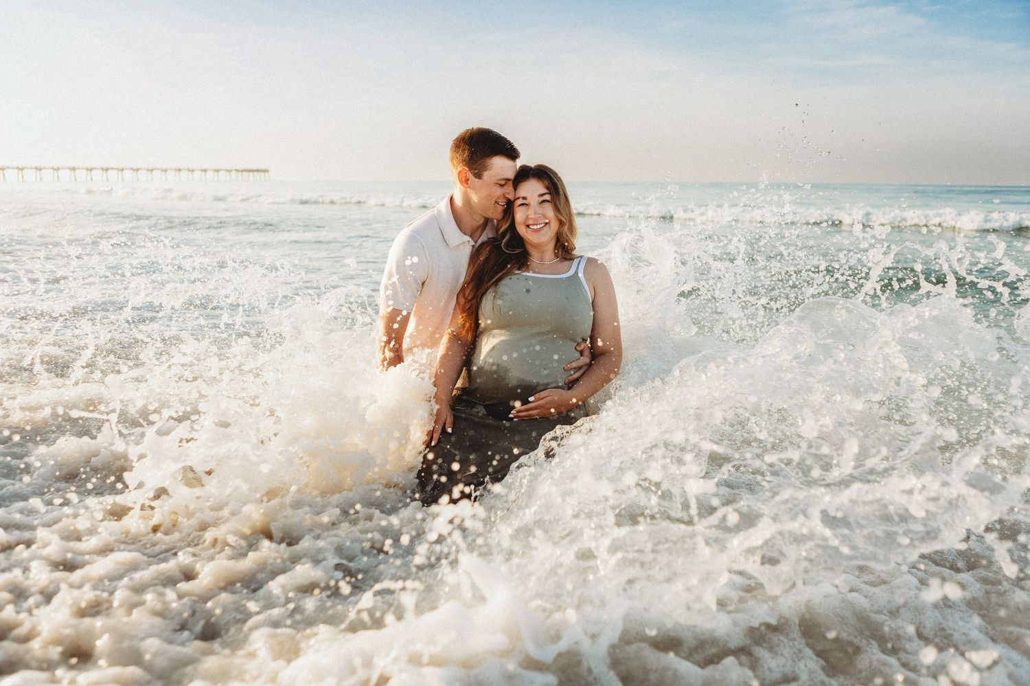 Beach Maternity photos