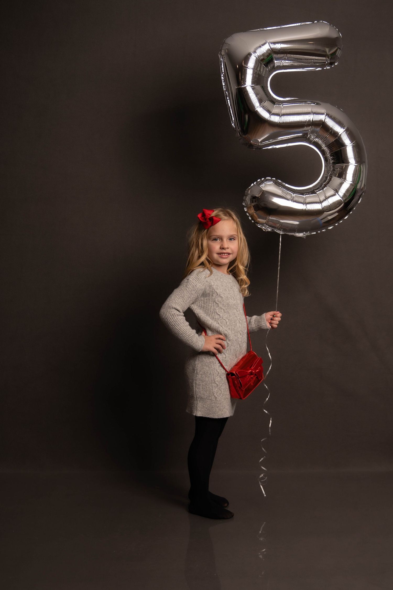 She's 5, and I loved every second of her being in the studio!