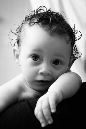 In-home, toddler personality photos in Sunset Hills, MO. Photography by Faith's Flicks by Faith Rodriguez. Now Booking 2026