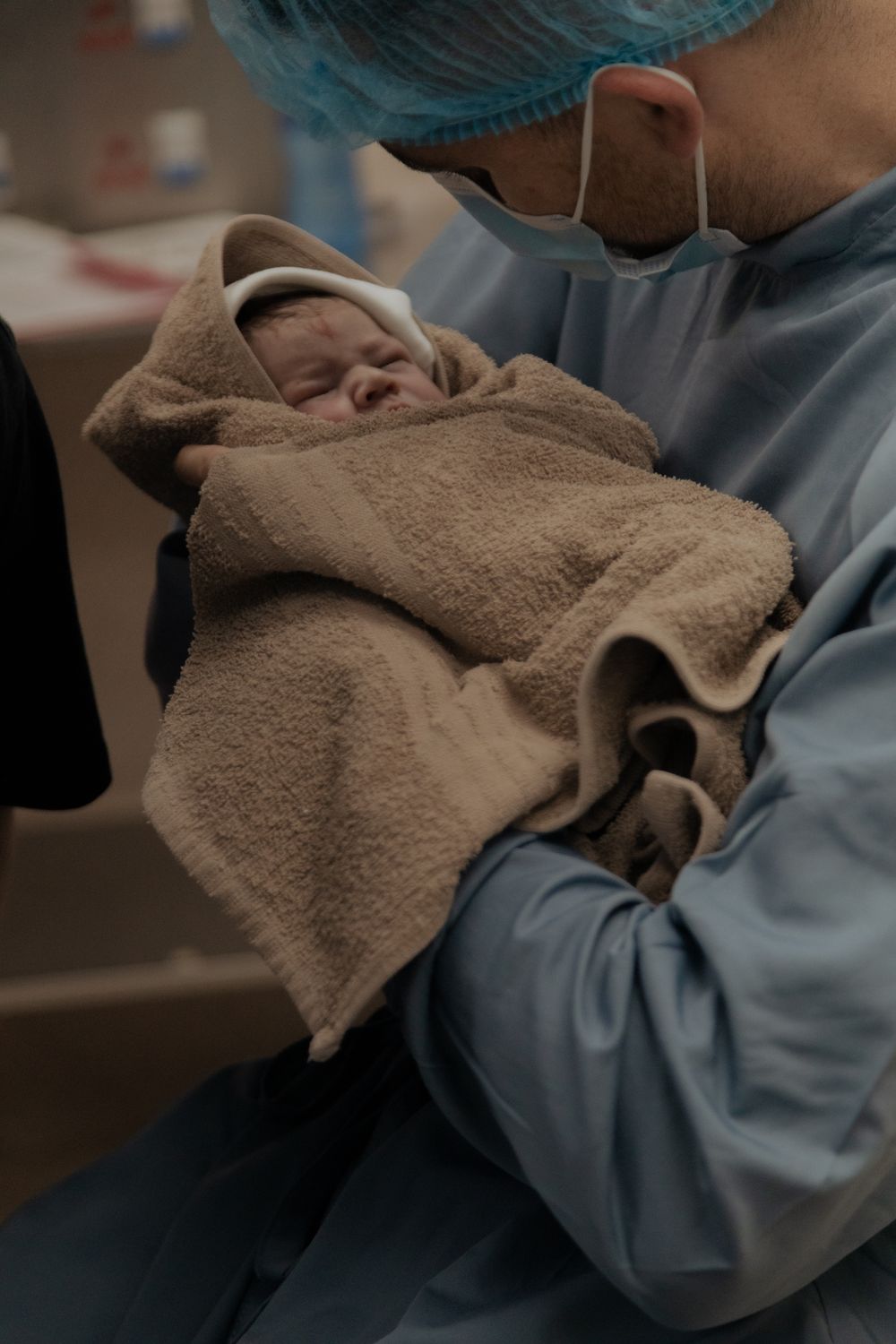 Emotional birth photography in Johannesburg showing skin-to-skin contact, newborn bonding, and the power of childbirth.