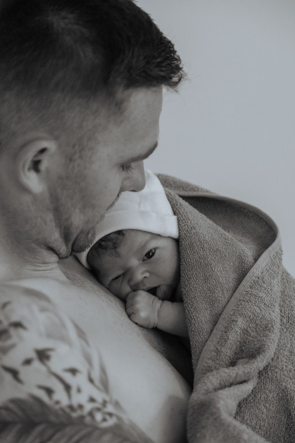 Emotional birth photography in Johannesburg showing skin-to-skin contact, newborn bonding, and the power of childbirth.