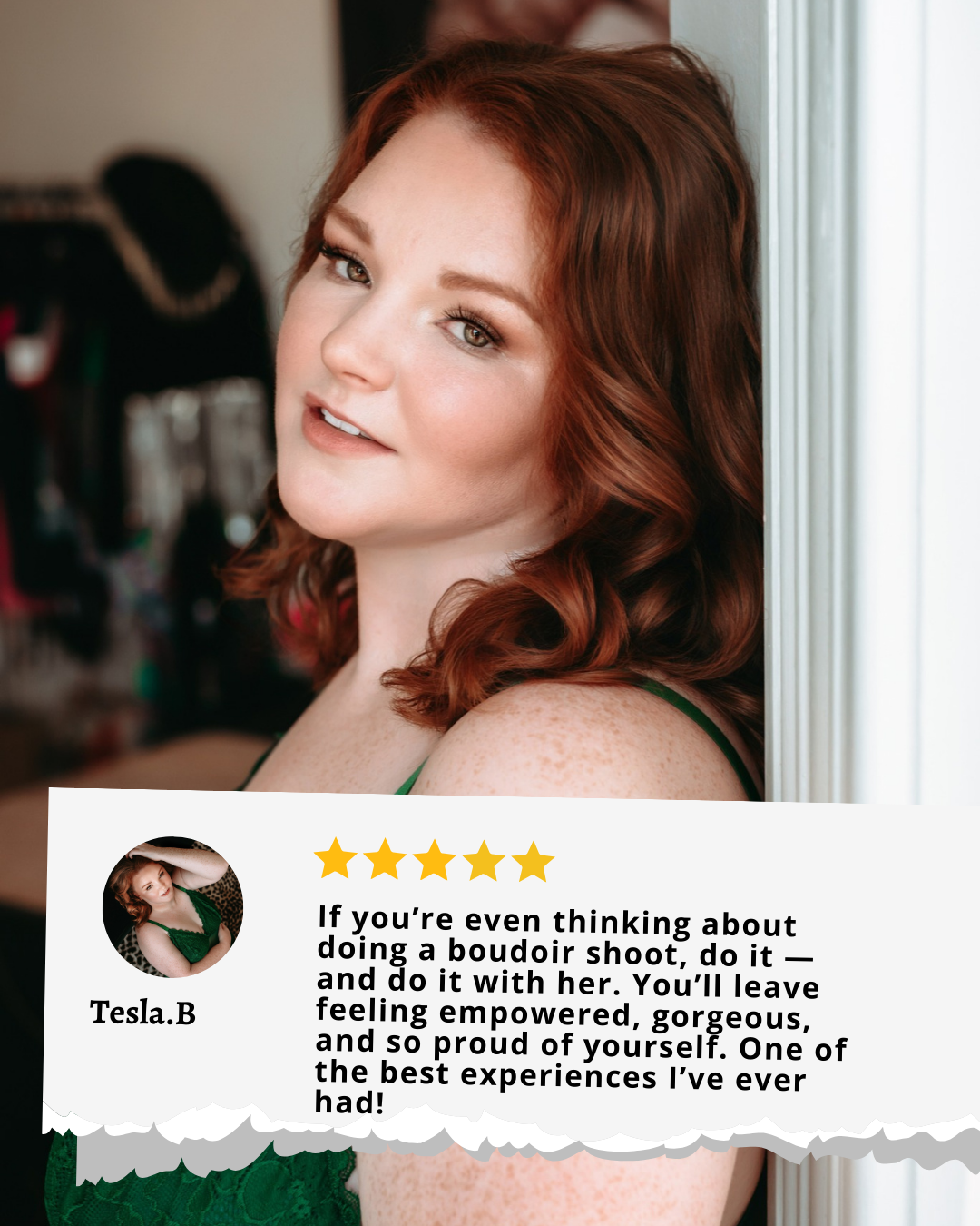 Artistic boudoir photography session featuring soft natural window light and elegant poses in a professional studio setting.
