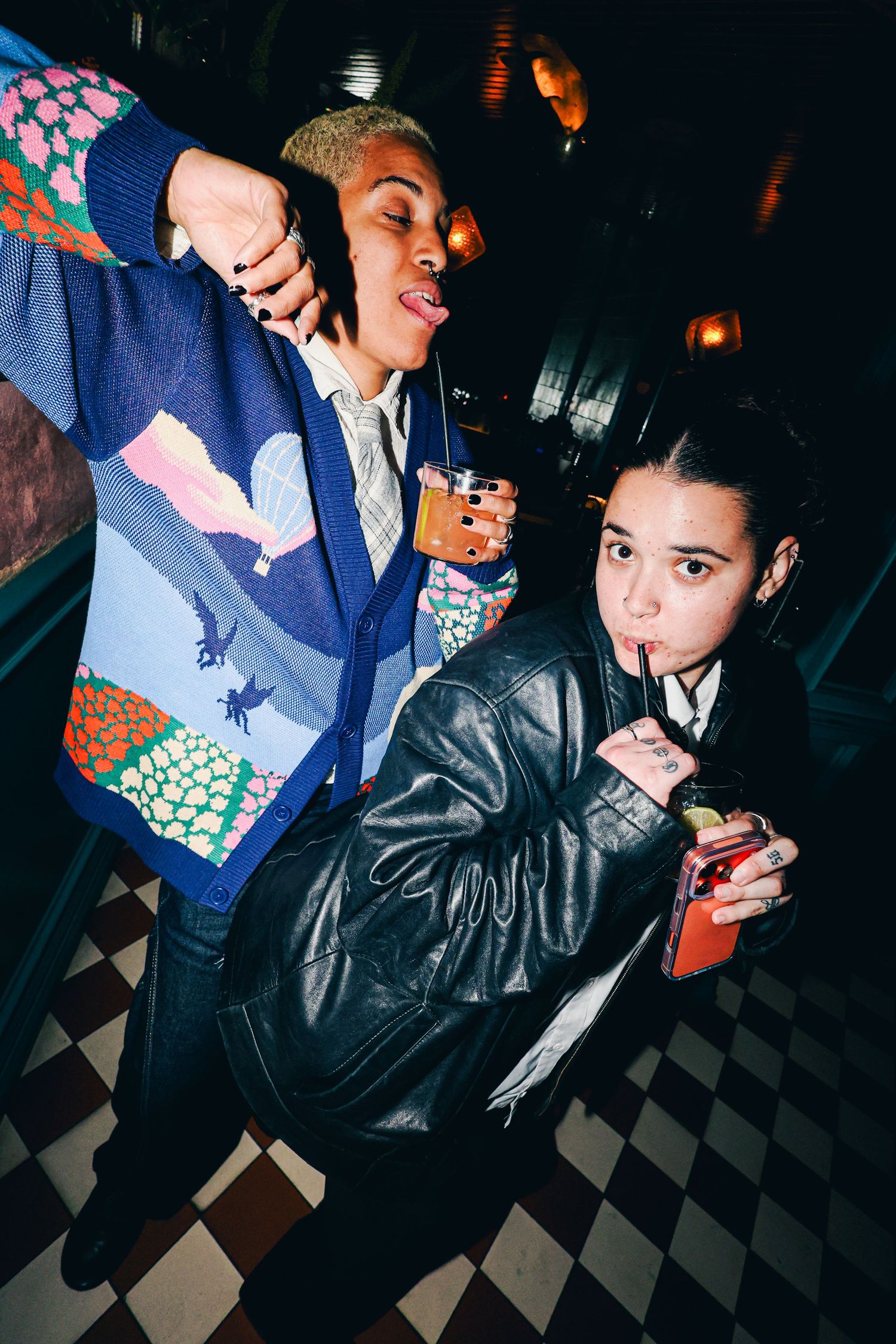 New Year's Eve party for Barbara Palvin in Los Angeles with Dylan Sprouse, Casamigos, and friends in attendance.