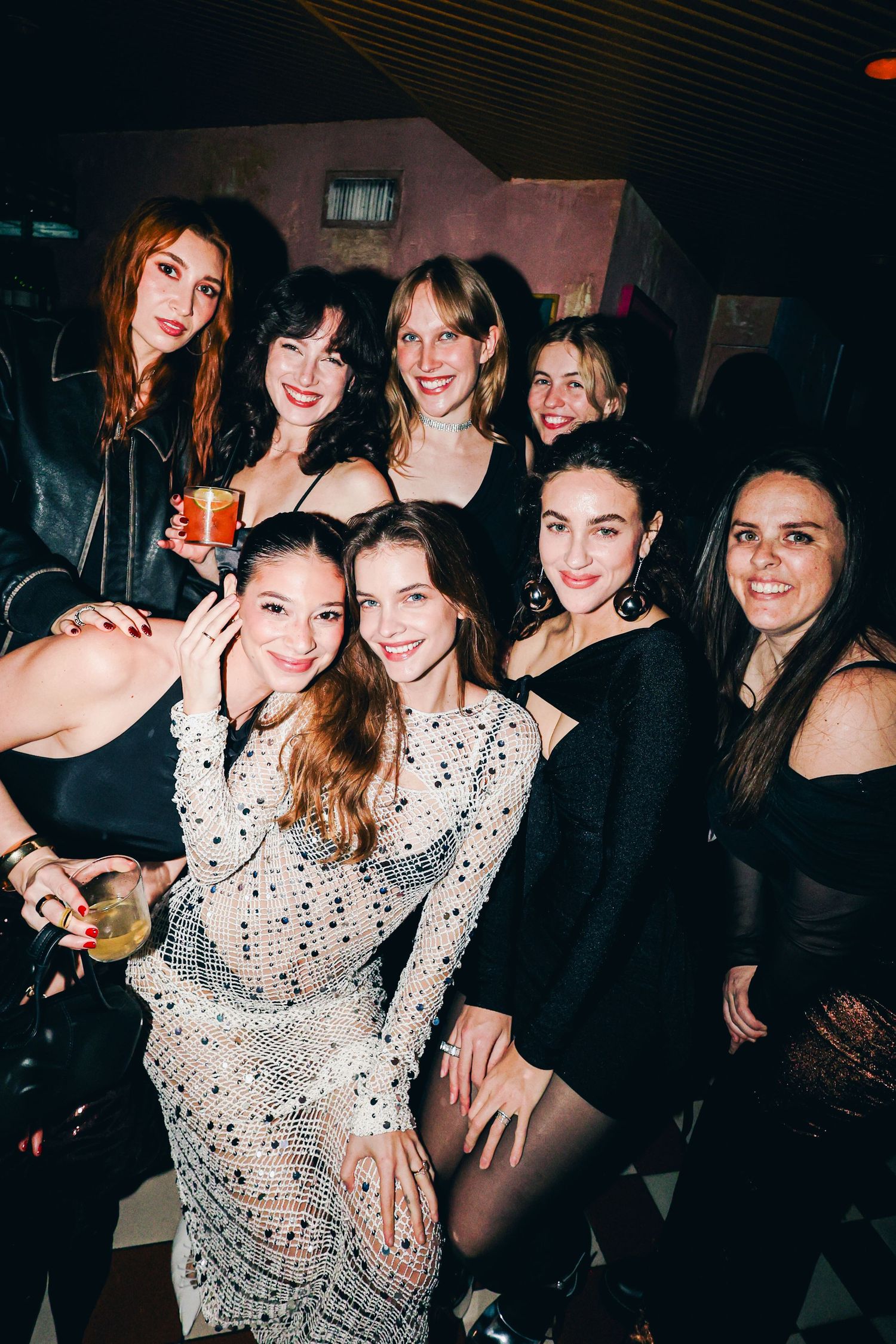 New Year's Eve party for Barbara Palvin in Los Angeles with Dylan Sprouse, Casamigos, and friends in attendance.