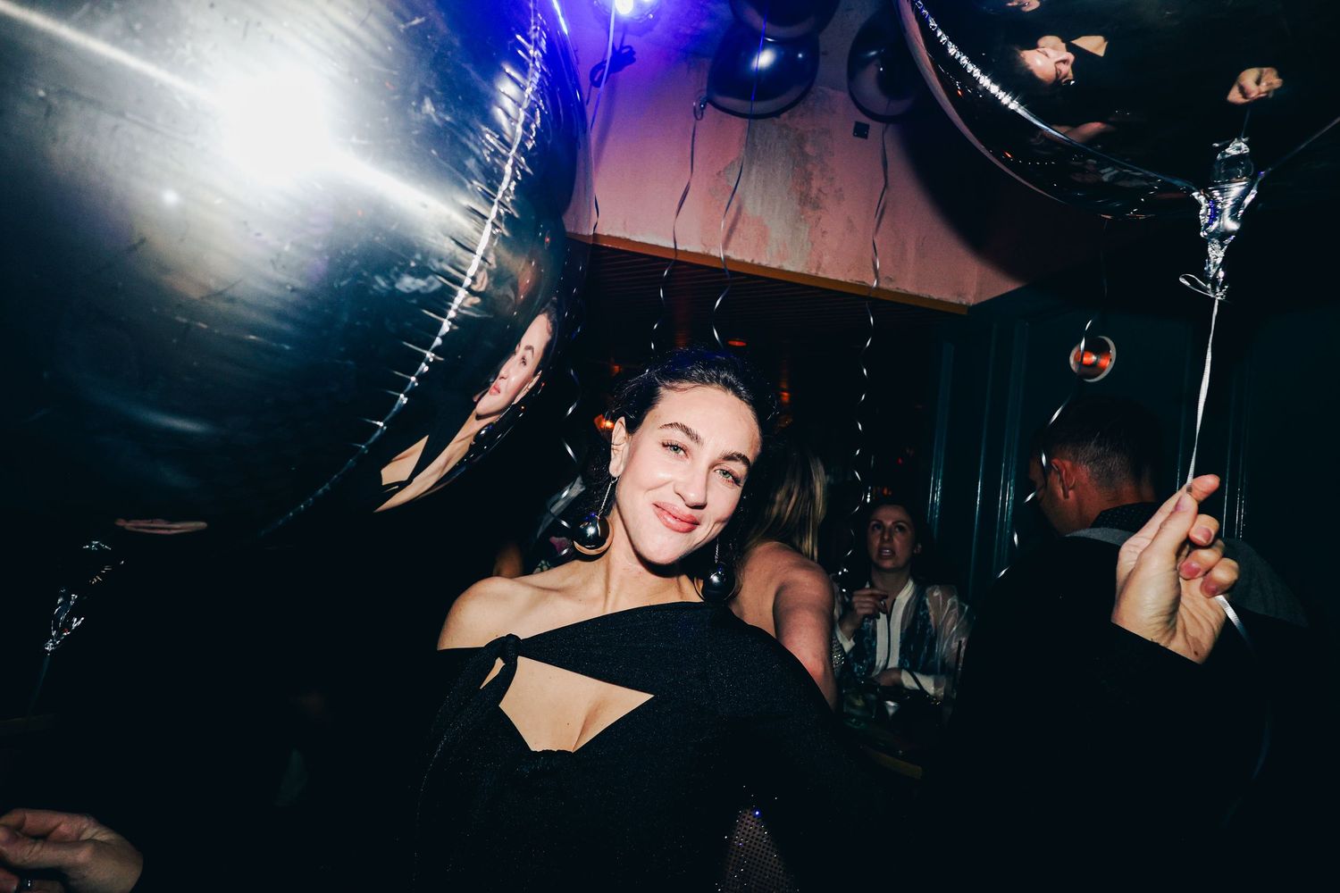 New Year's Eve party for Barbara Palvin in Los Angeles with Dylan Sprouse, Casamigos, and friends in attendance.