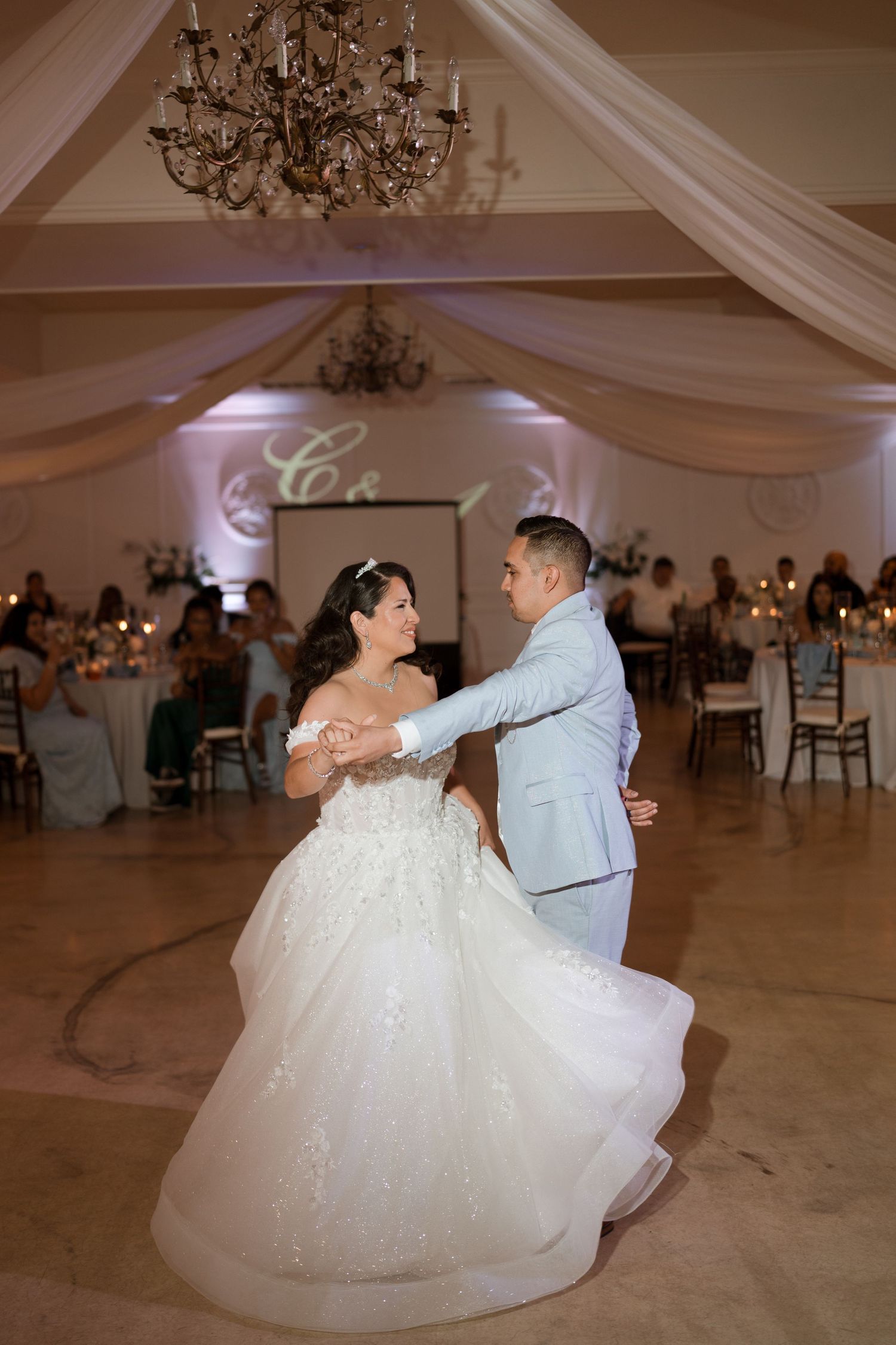 The gardens of cransebury view first dance