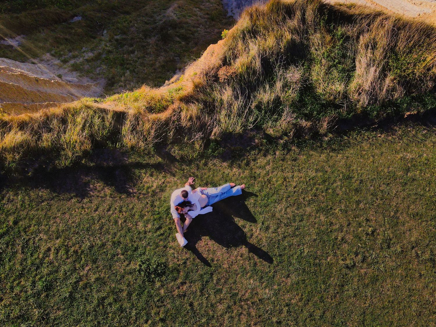 fotografía con el dron