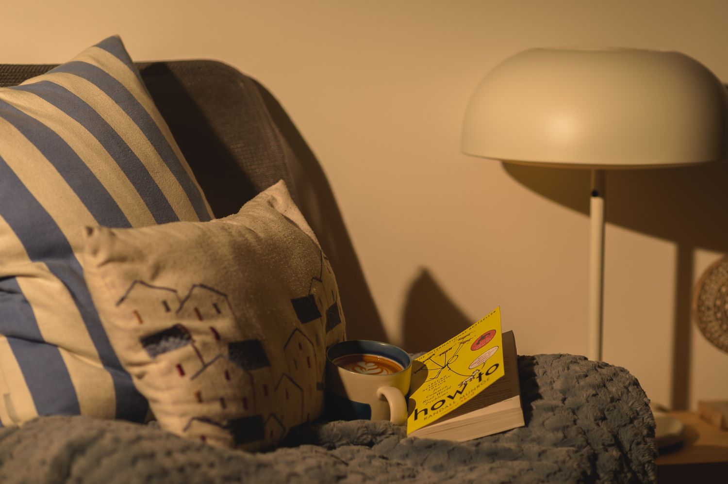 reading nook in warm lounge scene- carbis bay