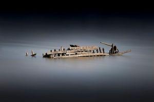 Shipwreck on The Deben, Woodbridge