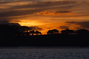 Sunset on the Deben, Waldringfield