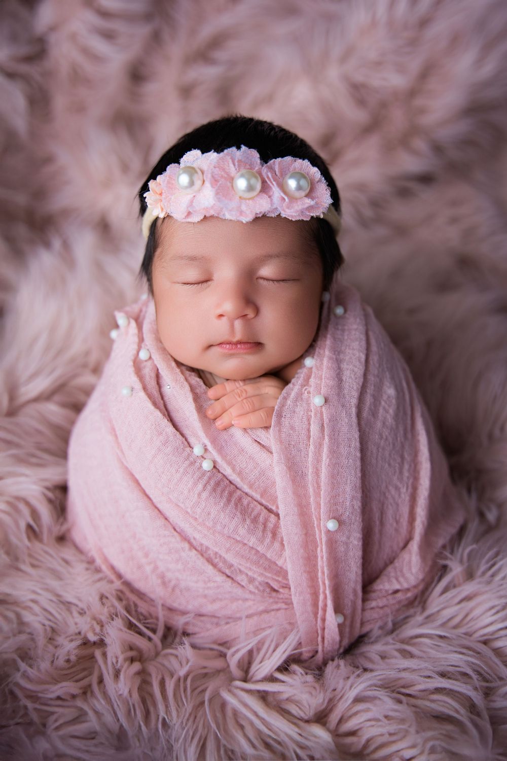 midland tx newborn photographer Midland TX newborn wrapped baby session photographers midland tx potato sack pose newborn mini session