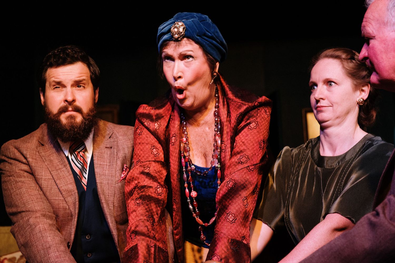 Dorrigo Dramatic Club production of Blythe Spirit at the Old Gazette Theatre