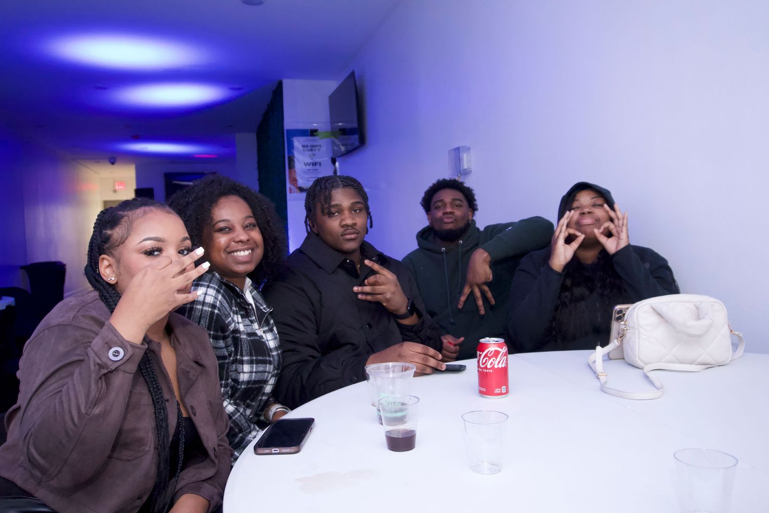 Inside a party event