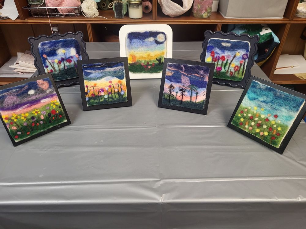 needle felt workshops hudson valley atelier