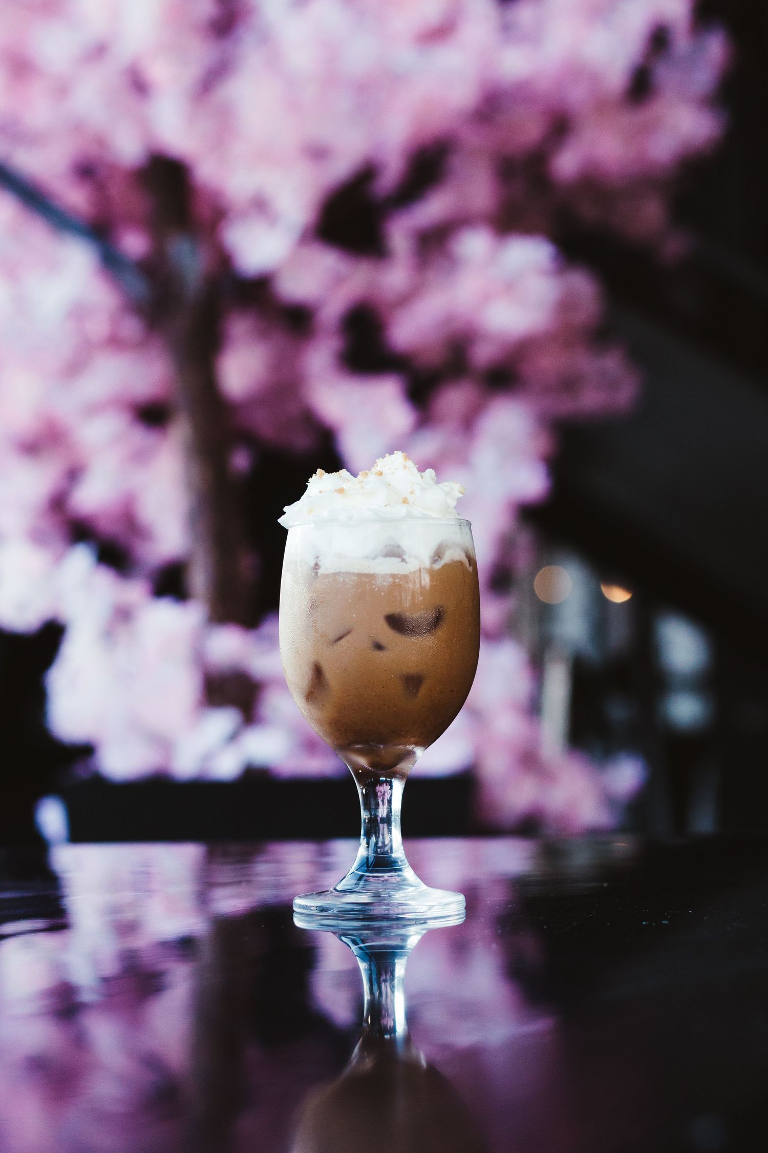 resteraunt photography showing coktail
