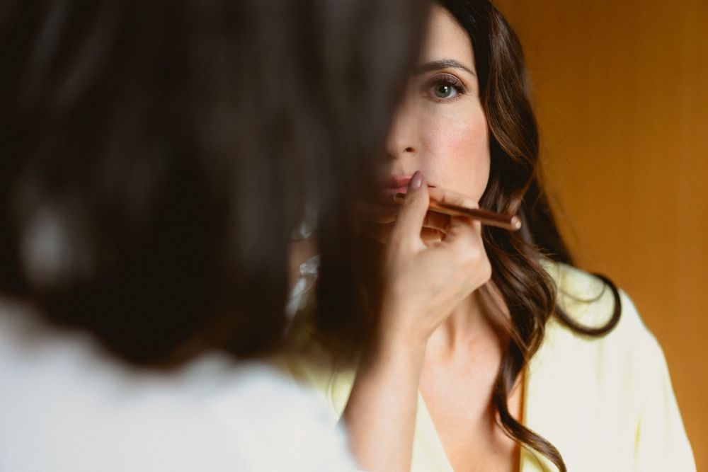 Intimate close-up portraits with warm tones and natural window lighting.
