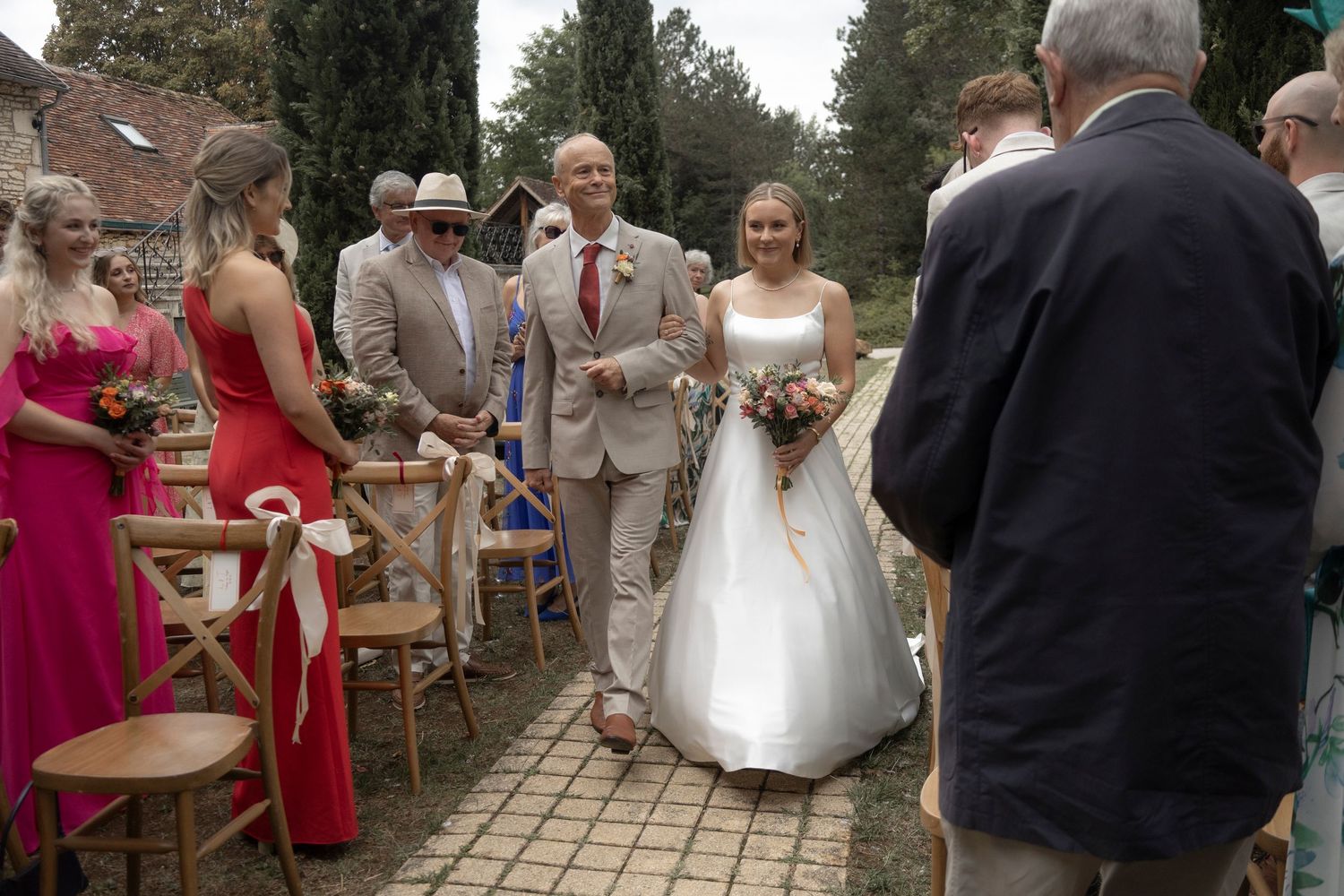 Dordogne french destination wedding photographer Château de Raysse