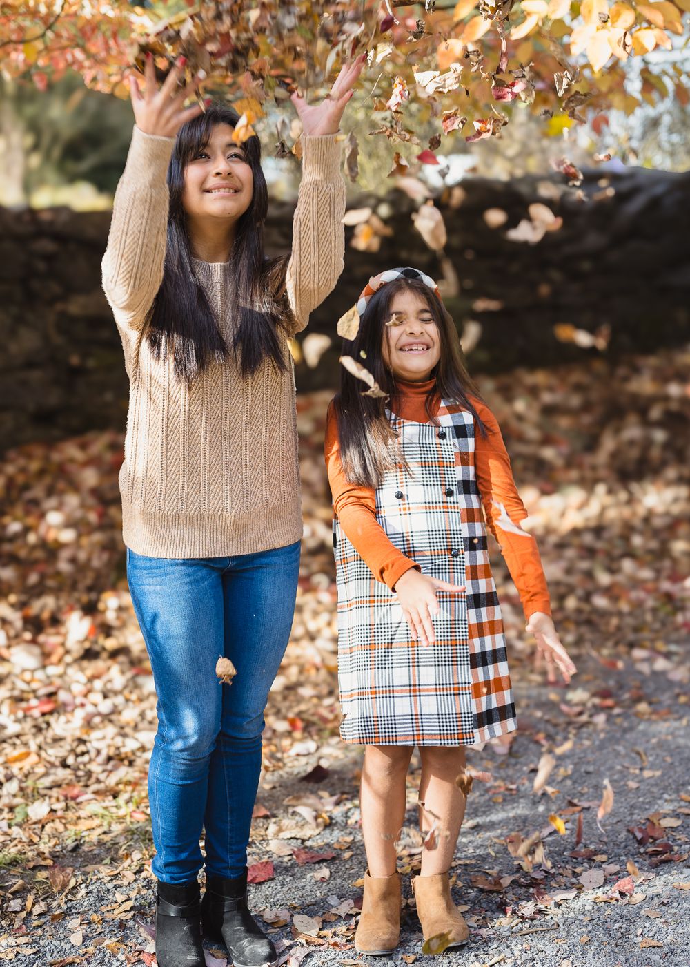 Fall Family Mini Session at Blandy Experimental Farm in Clarke County, Virginia