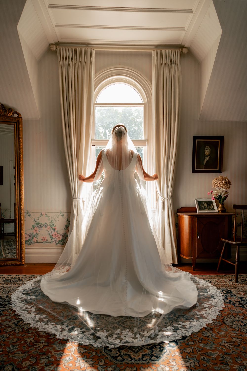 Hamilton wedding photographer at woodlands wedding venue