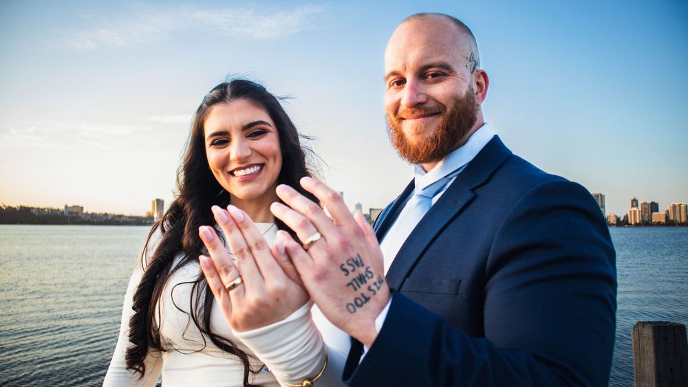 Bride and Groom Photoshoot, Perth WA