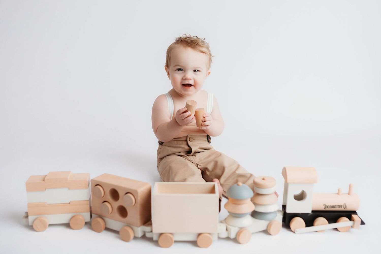 Timeless baby boy first birthday photos in Cullman, Alabama- North Alabama Photographer