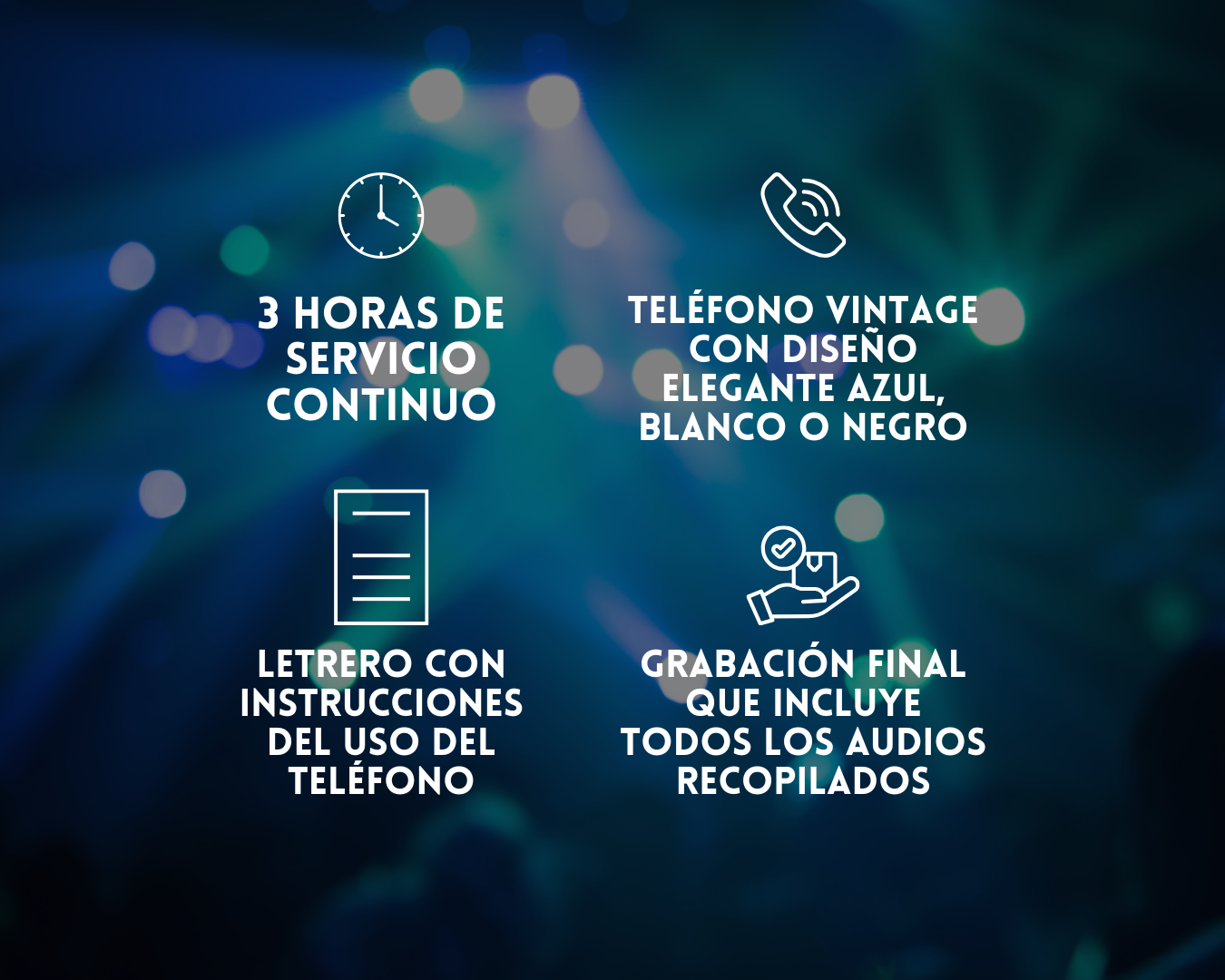 Cabina de fotos para eventos con montaje profesional y elegante