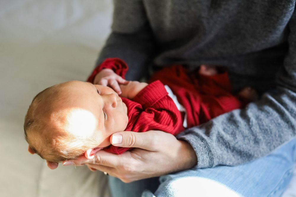 lifestyle newborn pictures lawson mo