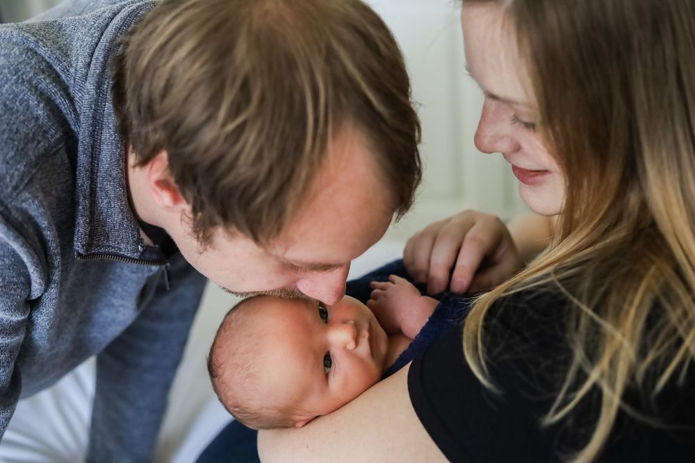 lifestyle newborn photographer near lawson mo