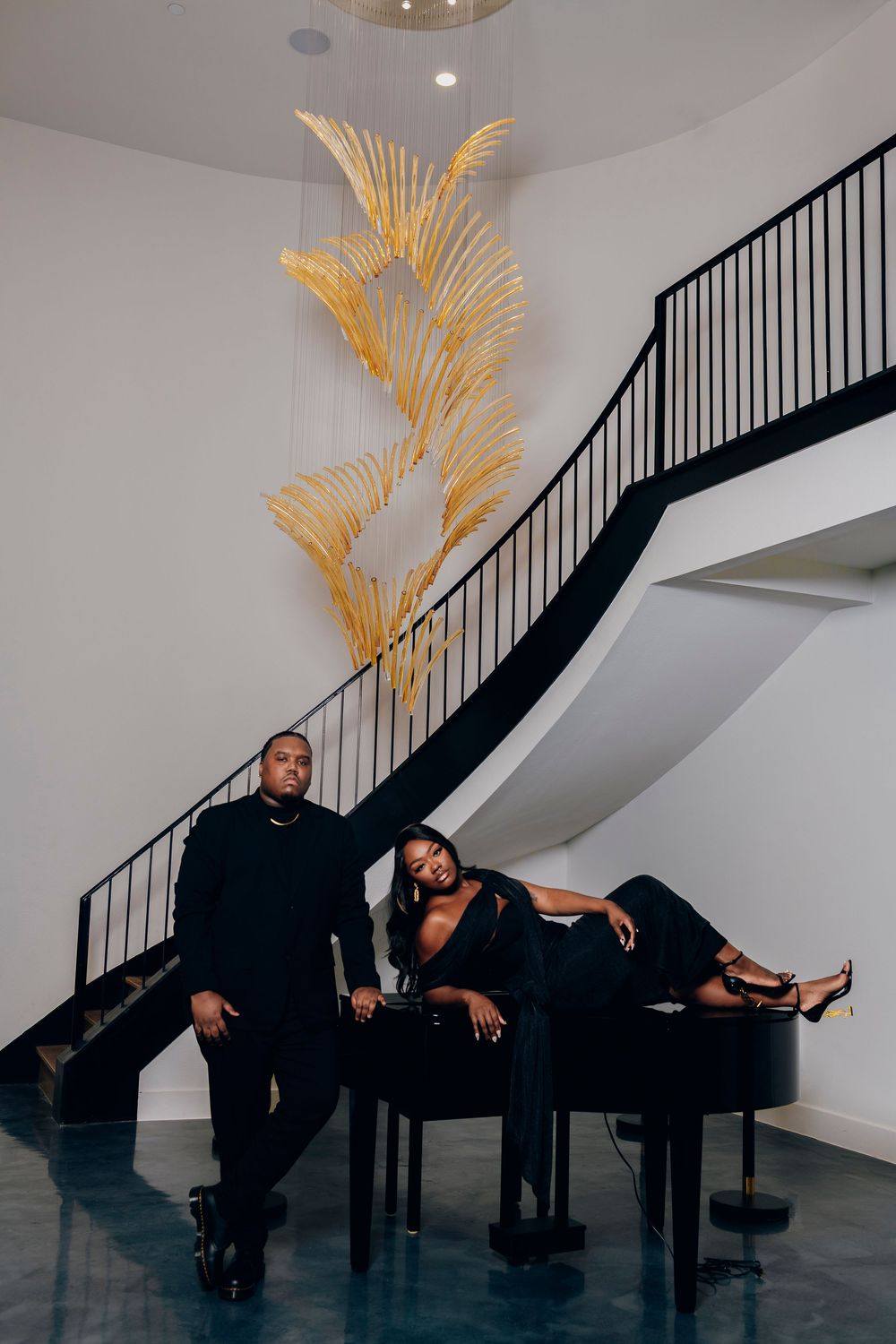Engagement photos at Artis Event Center DeSoto Texas event venue 75115